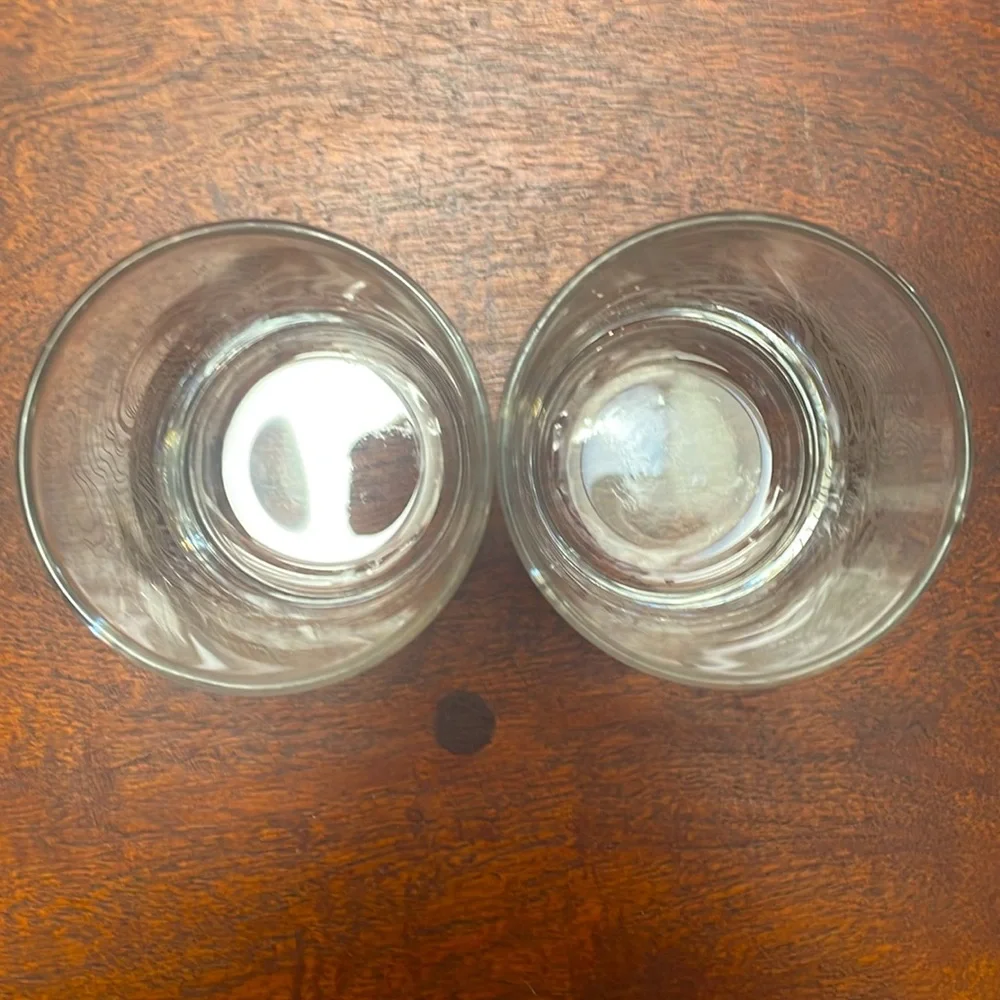 Beautiful Knob Creek Low Ball Glasses x2